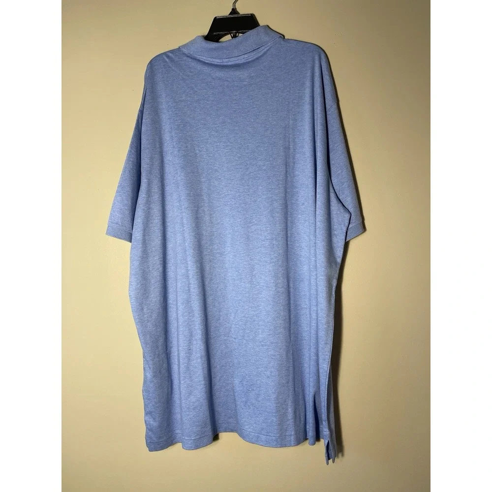 Ralph Lauren Polo Men's Big & Tall Size 4XL Soft Cotton Polo Shirt Blue New $125